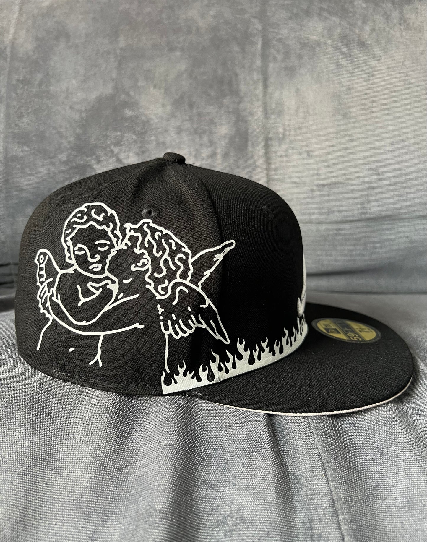 Gorra new era Atlanta Custom fire Angel