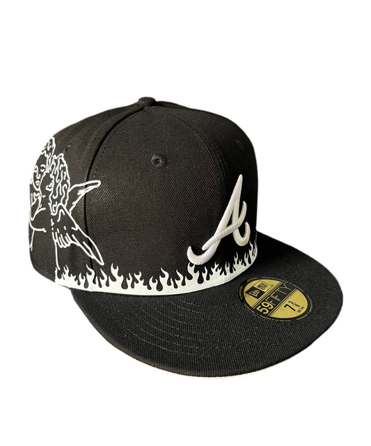 Gorra new era Atlanta Custom fire Angel