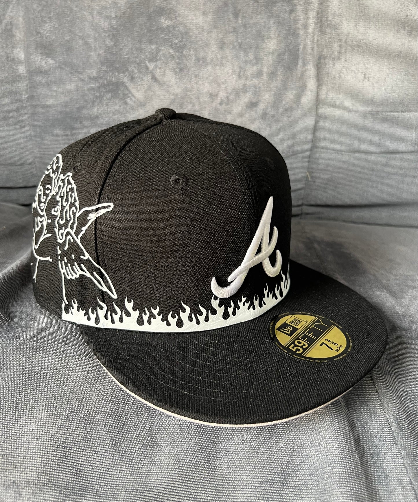 Gorra new era Atlanta Custom fire Angel