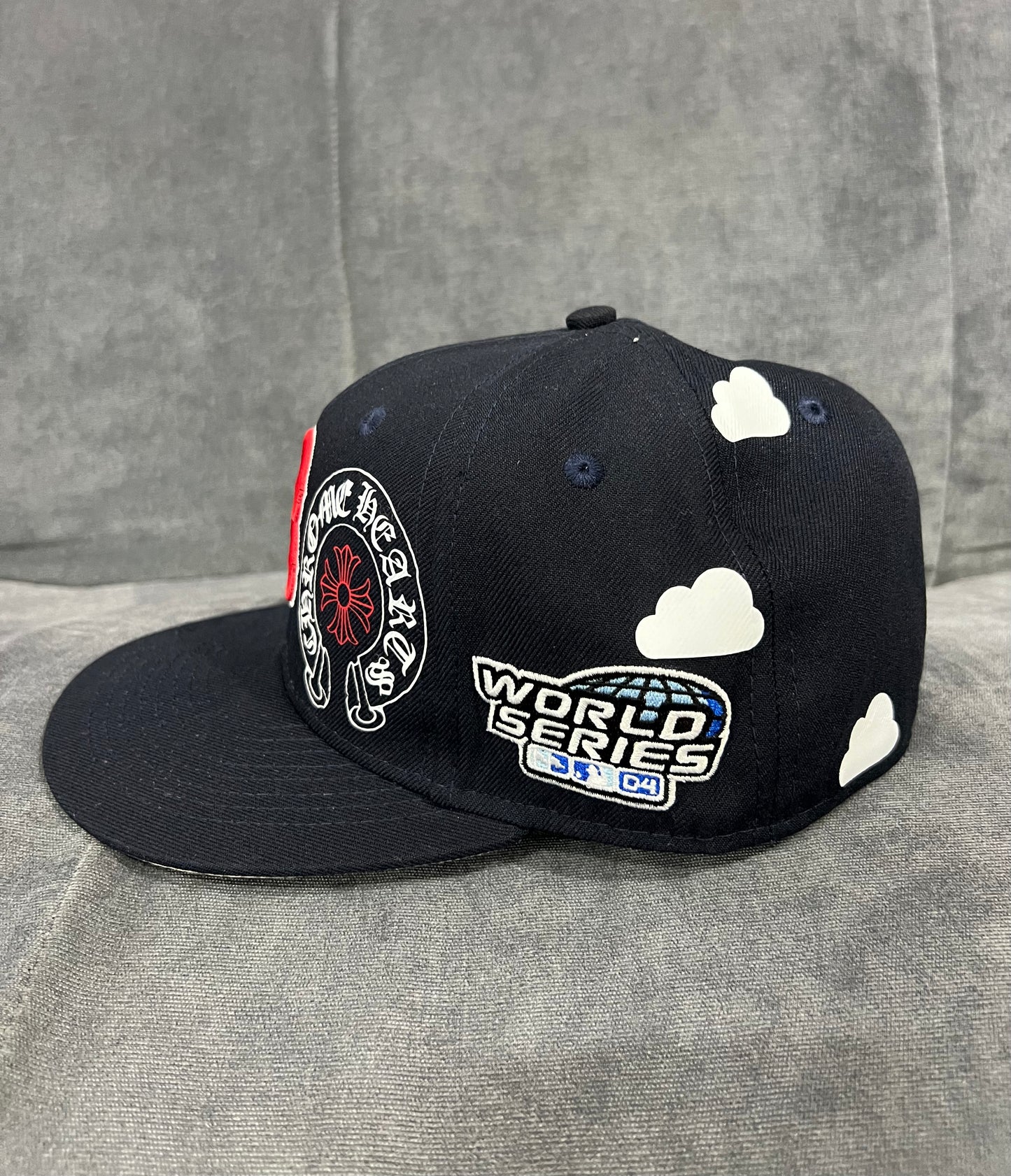 Gorra new era Boston custom Chrome Hearts